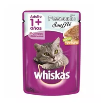 Whiskas Gato Pouch Soufle De Pescado 85gr