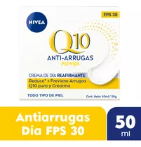 Crema Facial Antiedad De Día Nivea Q10 Power Fps 30 50 Ml