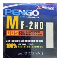 Disquete Pengo 2hd 3.5 Cx. Com 10 Unidades