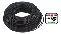 Rollo De Cable Calibre 12 Thw Con 100 Metros Negro Regalalo