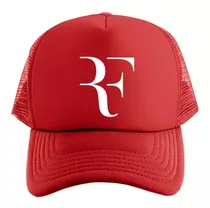 Gorra Estilo Trucker Roger Federer Logo Tenis