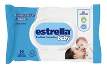 Toallitas Húmedas Estrella Baby Humectación Sensible X 50 Un