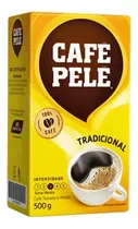 Cafe Brasilero Pele Tradicional Molido Tostado Natural Sin Azucar 500g Sin Tacc