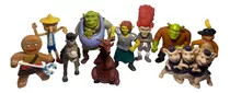 Muñecos Shrek Forever Mcdonald's 2010 Colección Completa