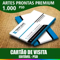 Artes Prontas Vetor Cartão De Visita Premium Editável Psd