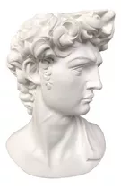 Busto Grego David De Michelangelo 29cm Estátua Escultura 