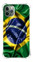 Capinha De Celular Diversas Compatível Bandeira Brasil