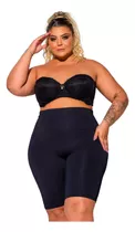 Short Anágua Cintura Alta Segunda Pele Bermunda Plus Size