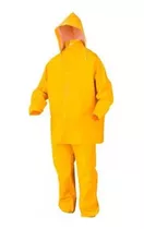 Traje De Lluvia Conjunto Amarillo Pvc Impermeable Sale 