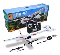 Avião De Controle Remoto Aeromodelo Cessna 182 Wl Toys F949