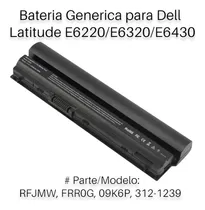 Bateria Generica Nueva Para Laptops Dells Latitude Rfjmw 