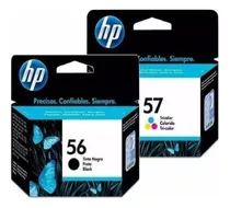 Kit Hp 56 E 57 C6656 C6657 Original Lacrado