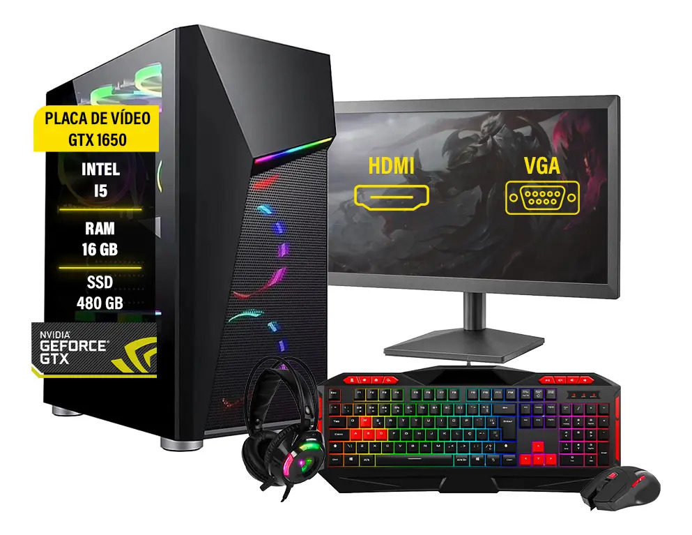 Pc Gtx 1650 | Mercado Livre
