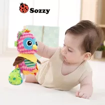 Mobile Coruja Sozzy Com Mordedor Brinquedo Para Bebê 3 Meses