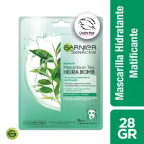 Mascarilla Garnier Skin Active Hidra Bomb Té Verde