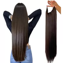 Aplique Cabelo Bio Humano Mágico Fio Invisível 70cm 150gr 