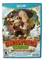 Donkey Kong Country Tropical Freeze Nintendo Wii U Físico