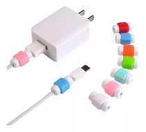 10 Protetor Cabo Fio Carregador Usb Celular Anti Quebra