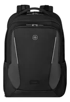 Mochila Portalaptop 17'' Essentials 2023 Xe Extent, Wenger Color Negro Diseño De La Tela Poliéster