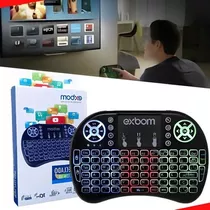 Mini Teclado Sem Fio Mouse Touchpad Para Computador E Tablet