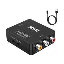 Adaptador Conversor Rca A Hdmi De Video Av A Hdmi 720p 1080p