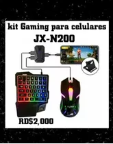 Kit Gaming Para Celulares Teclado Y Mouse 