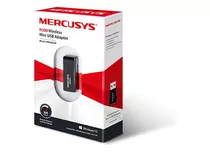 Mini Adaptador Mercusys Mw300um Usb Wifi 300mbps Pc