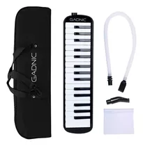 Flauta Melodica Organo De 32 Teclas Gadnic + Funda De Color Negro