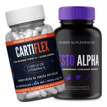 Combo Supremo P/ Saúde Masculina - Cartiflex + Testo Alpha