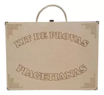 Maleta - Kit Piagetiano Com 14 Provas + Apostila + Brinde