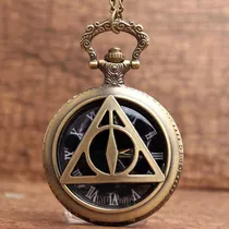 Reloj Collar Reliquias De La Muerte Harry Potter Colección