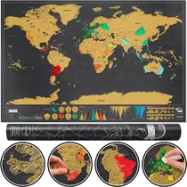 Mapa Mundi Raspable Mapa Del Mundo Para Raspar Viajeros