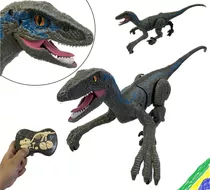 Dinossauro Controle Remoto Que Anda Recarregável Movimento 