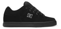 Tenis Dc Shoes Pure Black Black White Skate Hombre