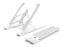 Base Suporte Ergonômico P/ Notebook,netbook, Tablet Dobravel Cor Branco