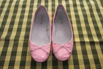Zapatos- Chatitas, Color Coral, Para Nena, Marca Zara España
