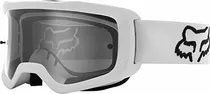 Antiparras Gafas Fox Racing Main Stray Para Hombre, Blanco, 