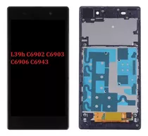 A Pantalla Lcd Con Marco Para Sony Xperia Z1