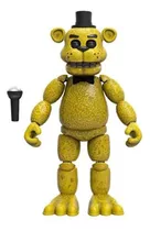 Boneco Articulado Golden Freddy Figure 12,5 Cm Fnaf