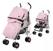 Coche Baston Reclinable Para Bebe + Cubrepie Summy Babyhappy