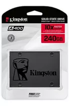 Disco Solido Ssd Interno Kingston 240gb Sata3 6gb/s 2.5 Nand