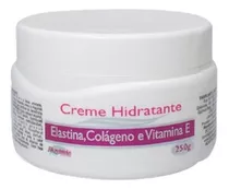 Creme Hidratante Elastina, Colágeno E Vitamina E 250 Gr