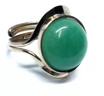 Anillo Piedra Natural Jade Ajustable