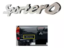 Emblema Palabra Sportero De Mitsubishi