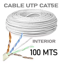 Cable De Red Utp Cat5e Garantizado Por 100 Metros 