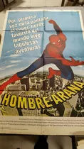 - Antiguo Afiche De Cine El Hombre Araña- A 03