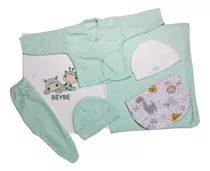 Set Nacimiento Mantas Ajuar Bebé  Recién Nacido Unisex