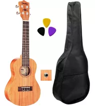 Ukulele Elétrico Shelby Concert Su23m Com Capa E Palhetas