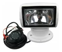 Farol De Busca C/ Controle P/ Barcos Lanchas Searchlight 12v Cor Da Carcaça Branco Cor Da Luz Branco-quente