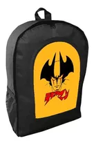 Mochila Negra Devilman Crybaby Anime Adulto / Escolar A7